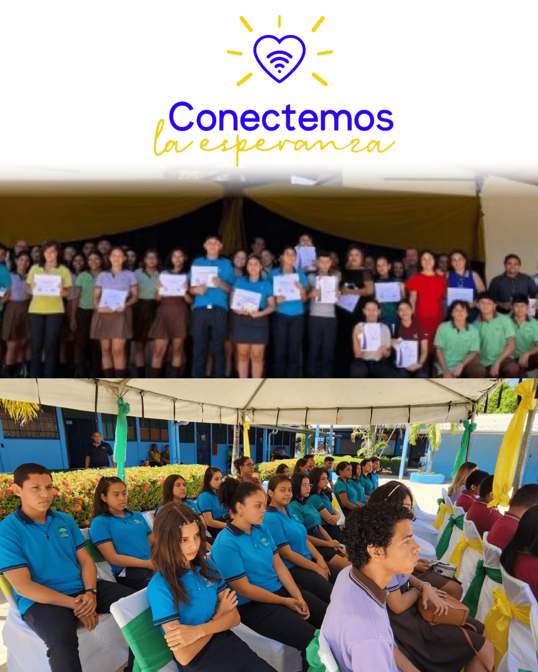 Logo de Conectemos la Esperanza, proyecto de conectividad liderado por Jose Aguilar
